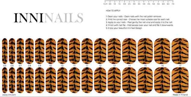 INNI Nail Wraps Are Completely Customizable